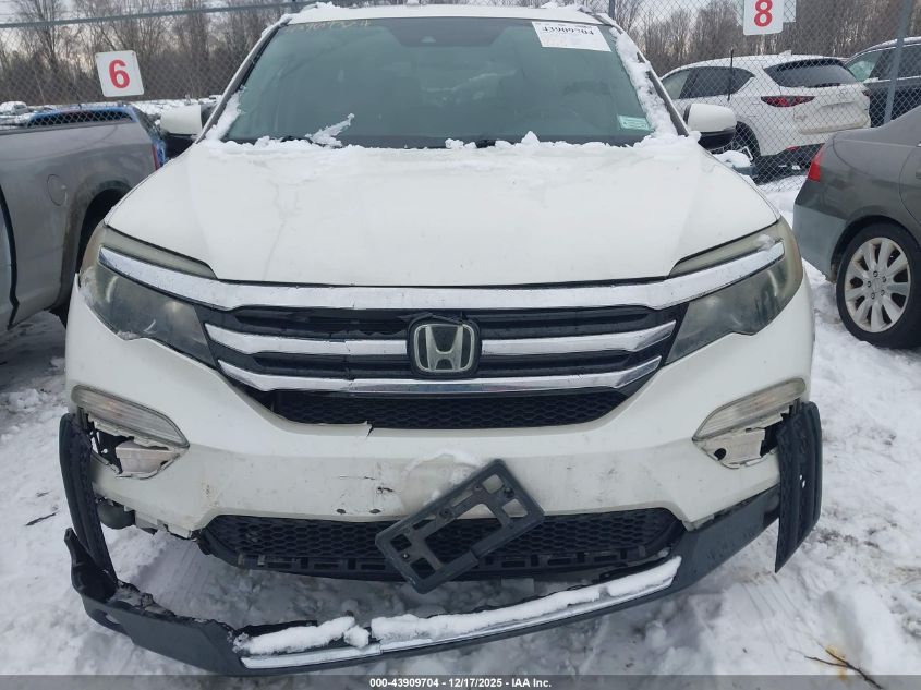 2017 Honda Pilot Touring VIN: 5FNYF5H93HB005630 Lot: 43909704