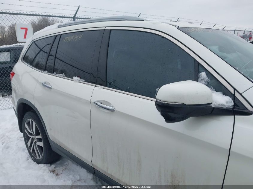 2017 Honda Pilot Touring VIN: 5FNYF5H93HB005630 Lot: 43909704