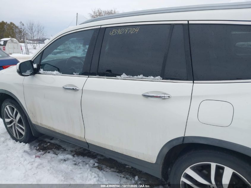 2017 Honda Pilot Touring VIN: 5FNYF5H93HB005630 Lot: 43909704