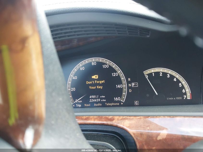 2008 Mercedes-Benz S 550 4Matic VIN: WDDNG86X68A195005 Lot: 43909706