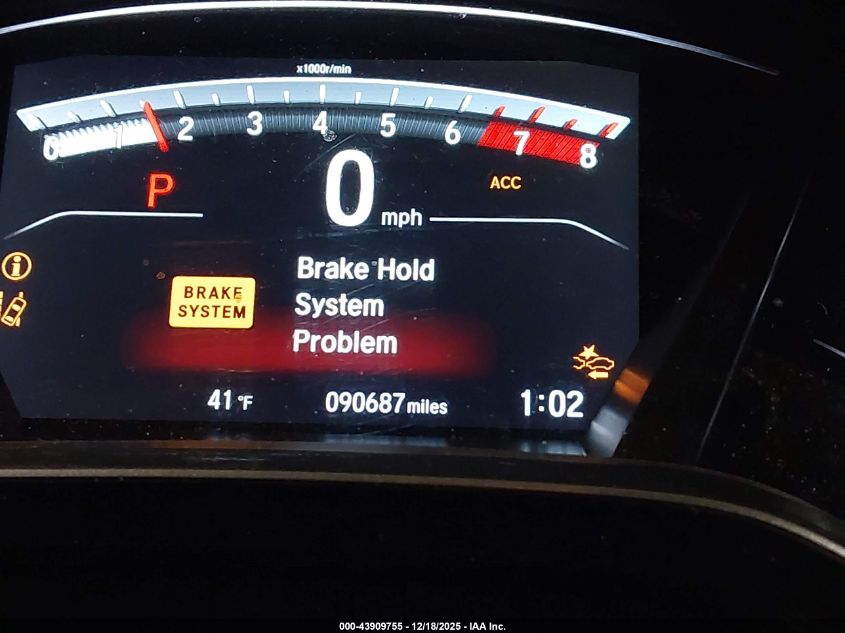 2018 Honda Cr-V Ex-L/Ex-L Navi VIN: 7FARW2H87JE104231 Lot: 43909755