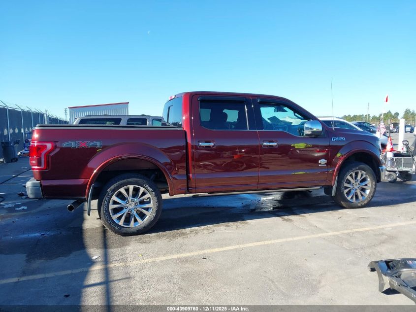 2016 Ford F-150 King Ranch VIN: 1FTEW1EG0GFB42730 Lot: 43909760