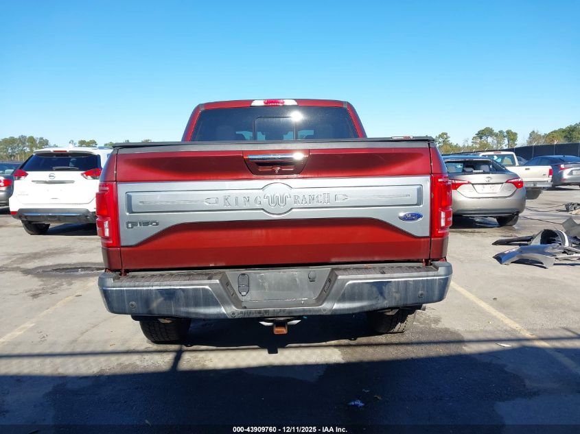 2016 Ford F-150 King Ranch VIN: 1FTEW1EG0GFB42730 Lot: 43909760