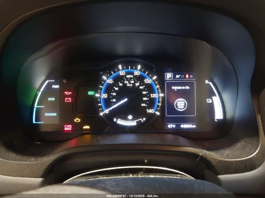 2019 Hyundai Ioniq Hybrid Blue VIN: KMHC65LC8KU117055 Lot: 43909767