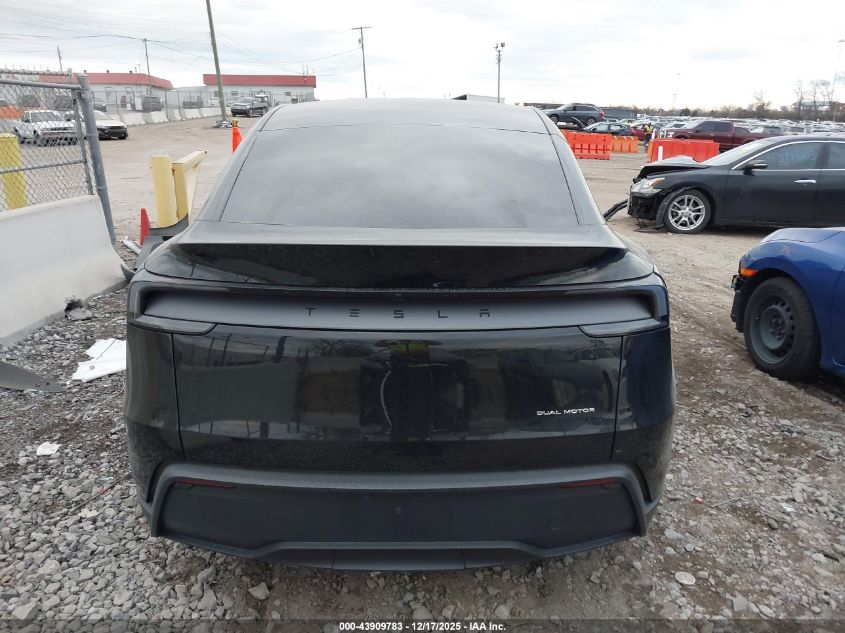 2026 Tesla Model Y Long Range Dual Motor All-Wheel Drive/Long Range Launch Series VIN: 7SAYGDEE3TA493933 Lot: 43909783