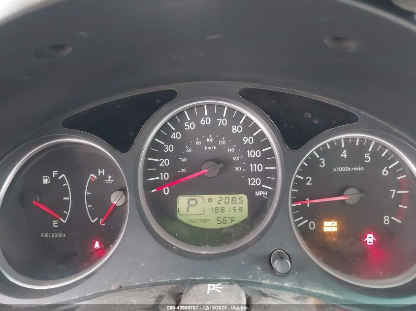 2007 Subaru Forester 2.5X VIN: JF1SG63667H746249 Lot: 43909787