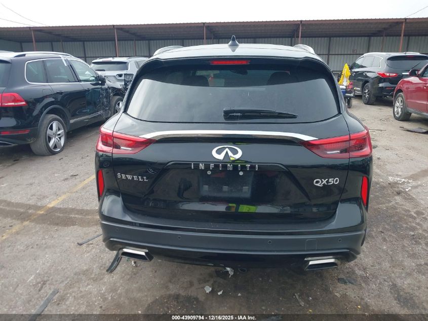 2021 Infiniti Qx50 Luxe VIN: 3PCAJ5BA5MF109470 Lot: 43909794