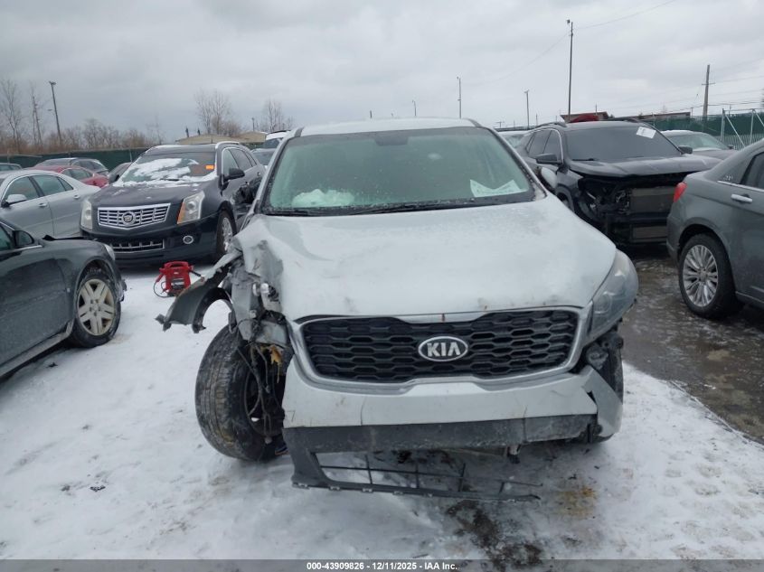 2019 Kia Sorento 2.4L L VIN: 5XYPG4A36KG578160 Lot: 43909826
