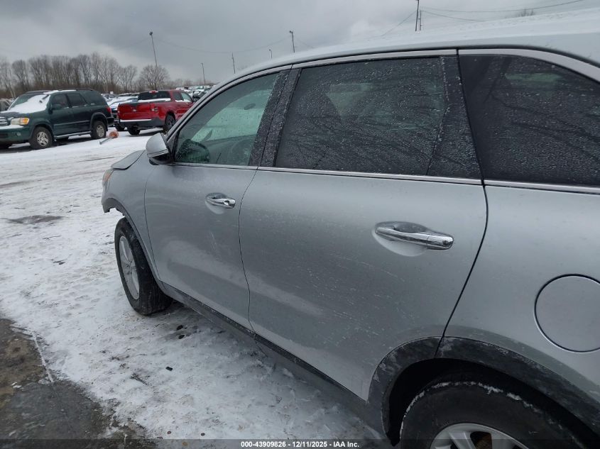 2019 Kia Sorento 2.4L L VIN: 5XYPG4A36KG578160 Lot: 43909826