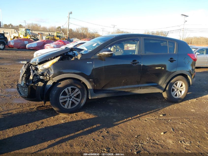 2011 Kia Sportage Lx VIN: KNDPBCA21B7142653 Lot: 43909830