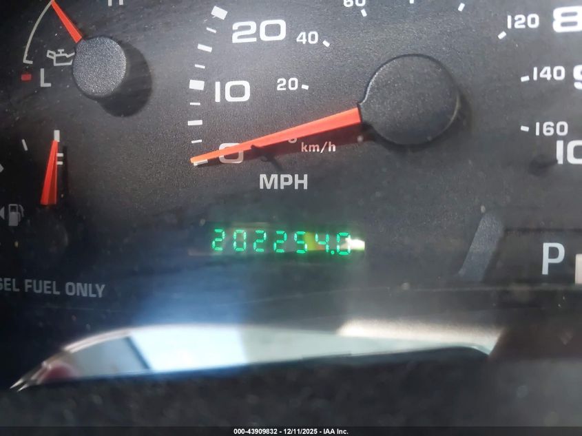 2003 Ford F-250 Lariat/Xl/Xlt VIN: 1FTNW21P53EB54447 Lot: 43909832