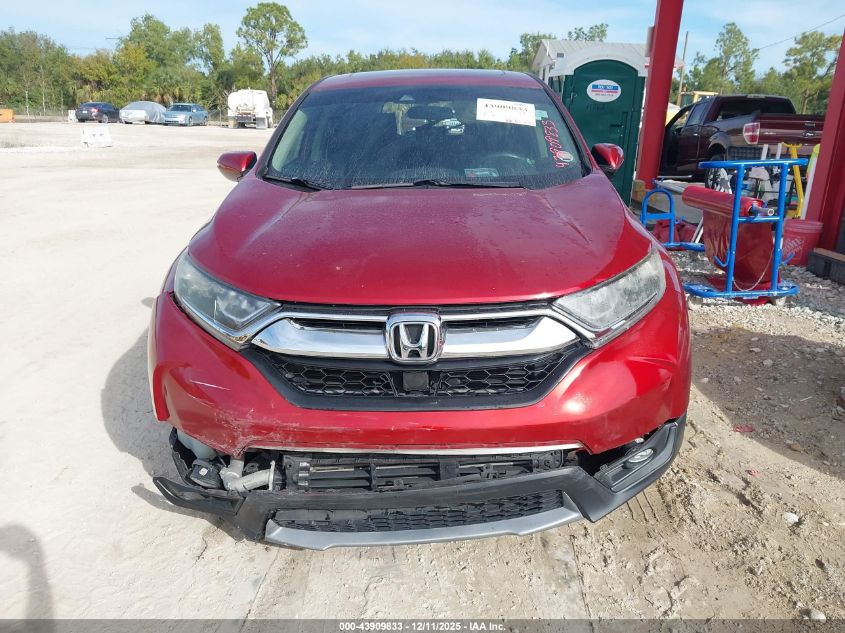 2019 Honda Cr-V Ex VIN: 2HKRW1H52KH504891 Lot: 43909833