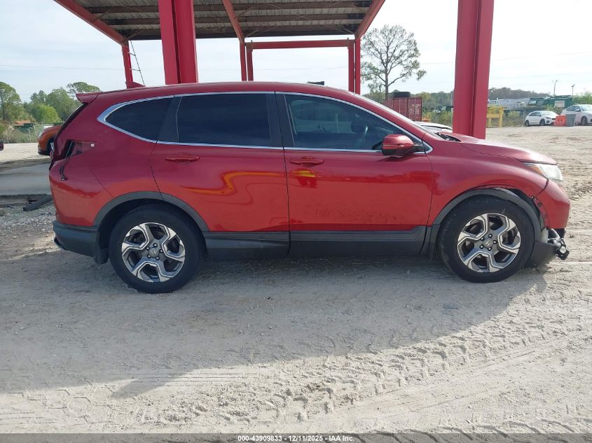 2019 Honda Cr-V Ex VIN: 2HKRW1H52KH504891 Lot: 43909833