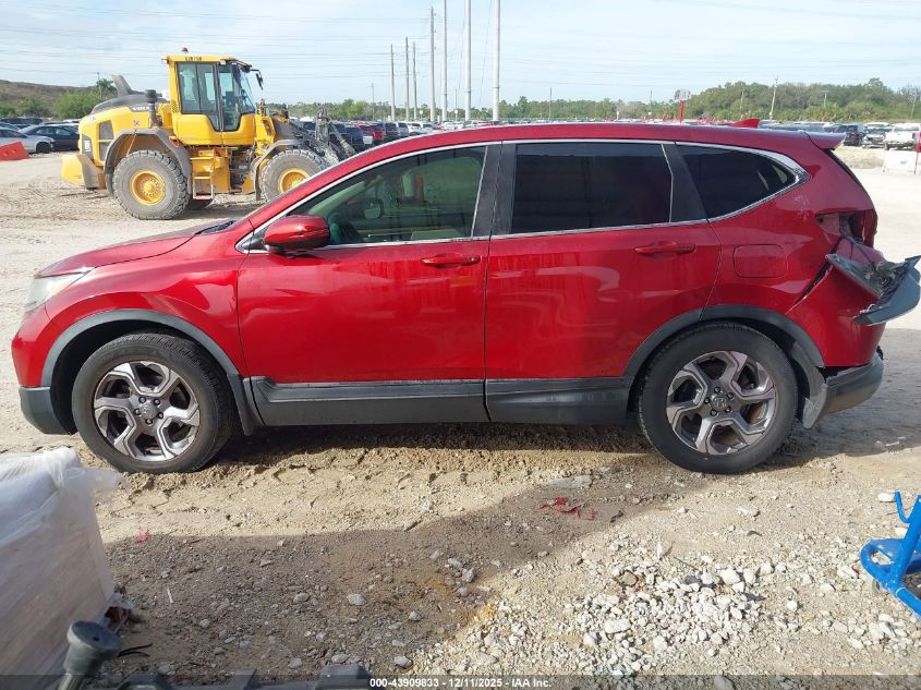 2019 Honda Cr-V Ex VIN: 2HKRW1H52KH504891 Lot: 43909833