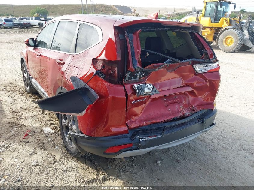 2019 Honda Cr-V Ex VIN: 2HKRW1H52KH504891 Lot: 43909833