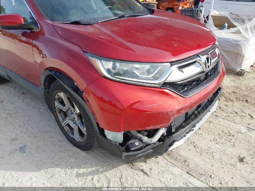 2019 Honda Cr-V Ex VIN: 2HKRW1H52KH504891 Lot: 43909833