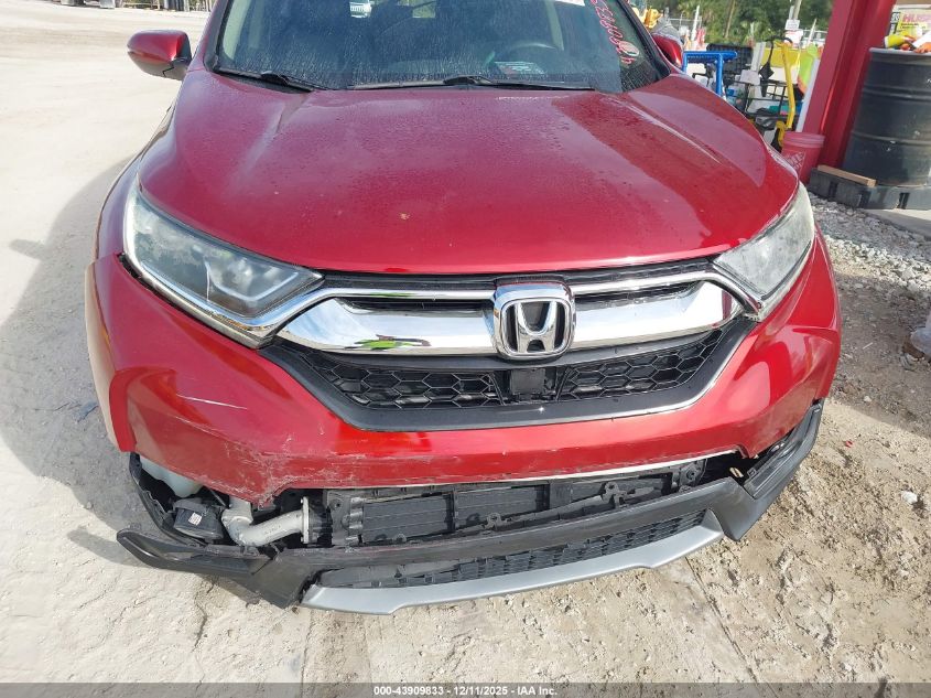 2019 Honda Cr-V Ex VIN: 2HKRW1H52KH504891 Lot: 43909833