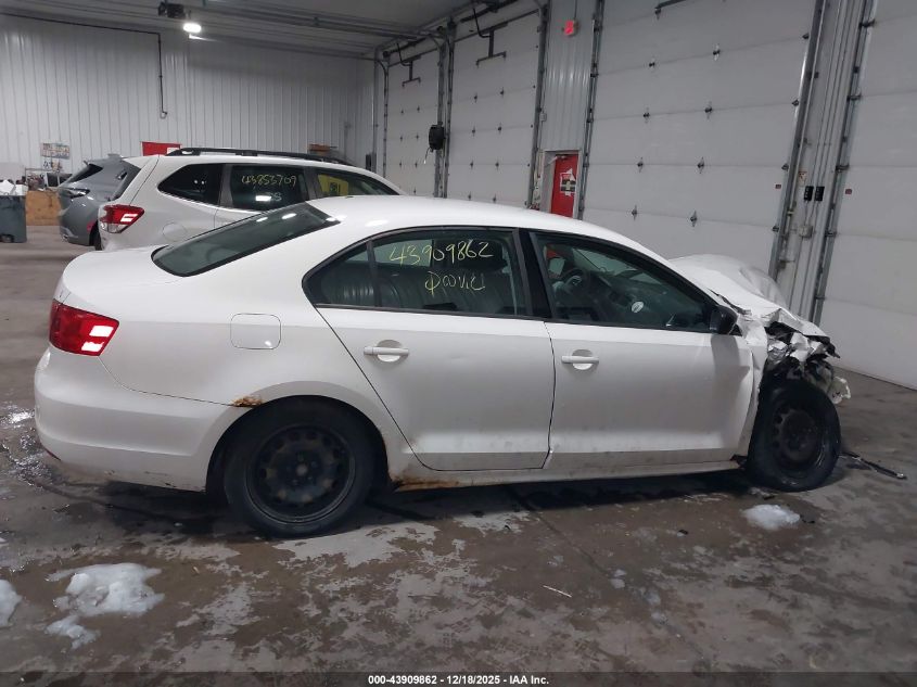 2011 Volkswagen Jetta 2.0L S VIN: 3VW2K7AJ9BM379936 Lot: 43909862