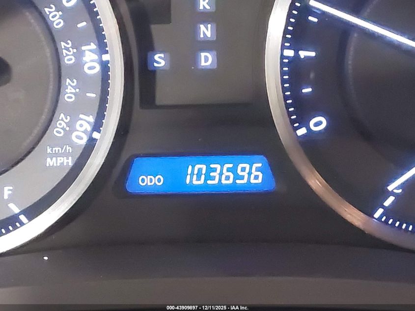 2012 Lexus Is 250 VIN: JTHCF5C20C5057147 Lot: 43909897