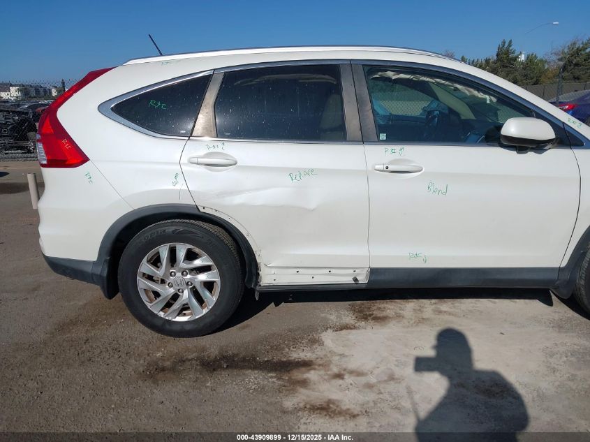 2015 Honda Cr-V Ex-L VIN: 5J6RM3H75FL003329 Lot: 43909899