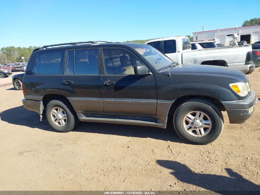 2001 Lexus Lx 470 VIN: JTJHT00W313507843 Lot: 43909901