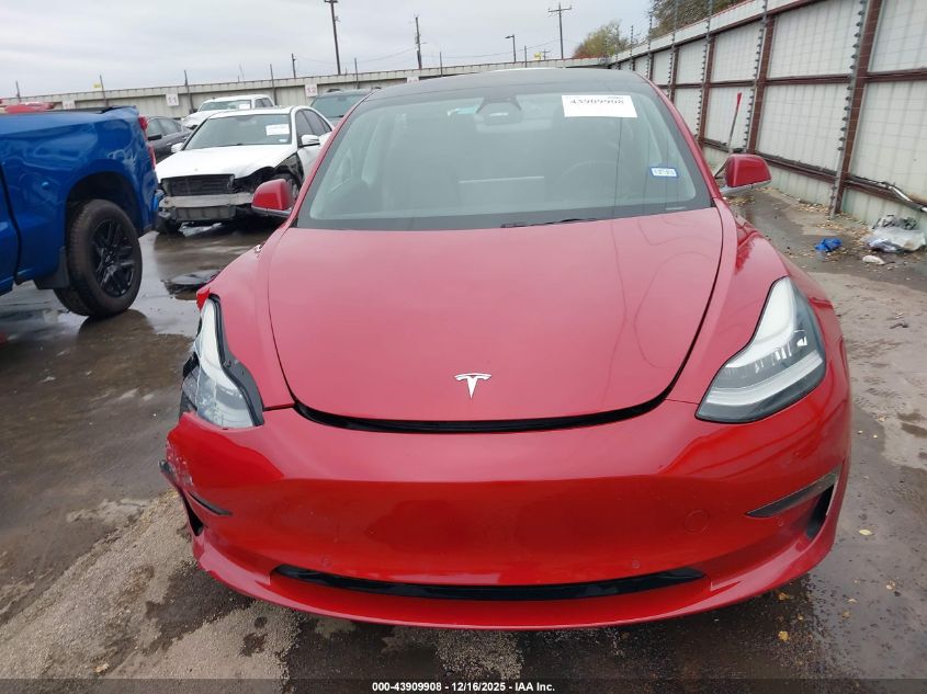 2018 Tesla Model 3 Long Range/Performance VIN: 5YJ3E1EB3JF114656 Lot: 43909908