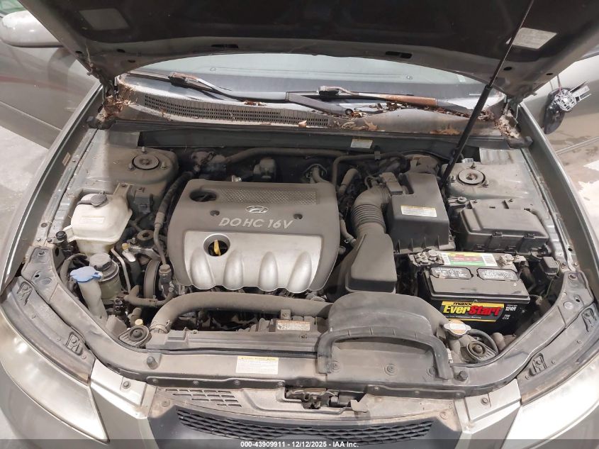 2007 Hyundai Sonata Gls VIN: 5NPET46C07H249563 Lot: 43909911