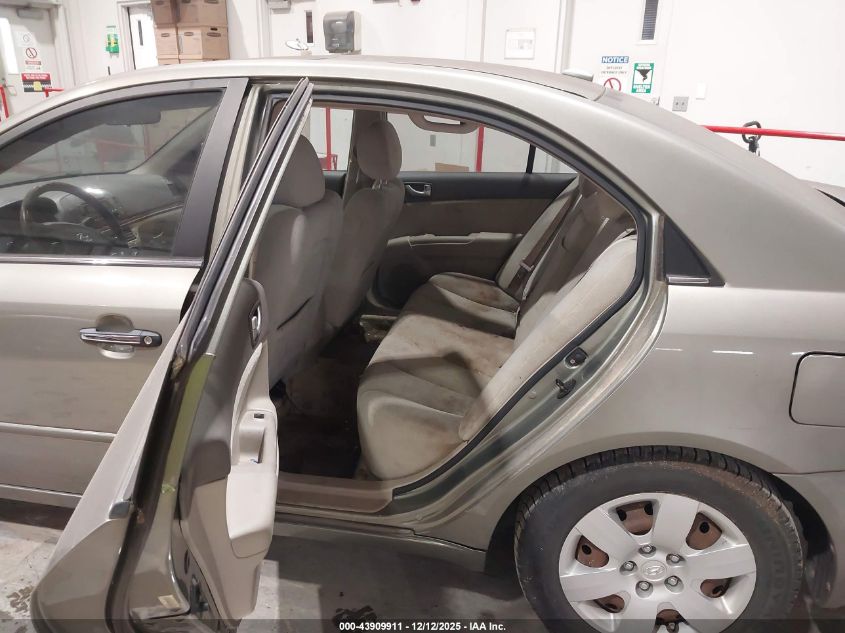 2007 Hyundai Sonata Gls VIN: 5NPET46C07H249563 Lot: 43909911