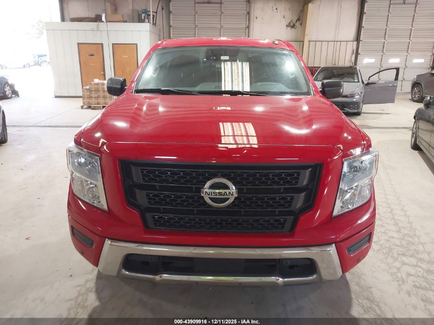 2021 Nissan Titan Sv 4X2 VIN: 1N6AA1EF1MN519827 Lot: 43909916