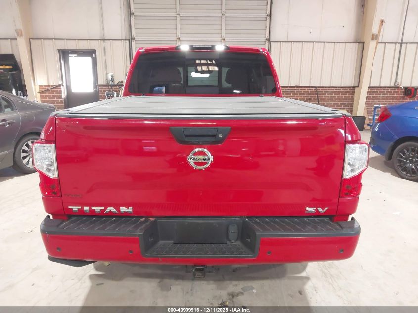 2021 Nissan Titan Sv 4X2 VIN: 1N6AA1EF1MN519827 Lot: 43909916