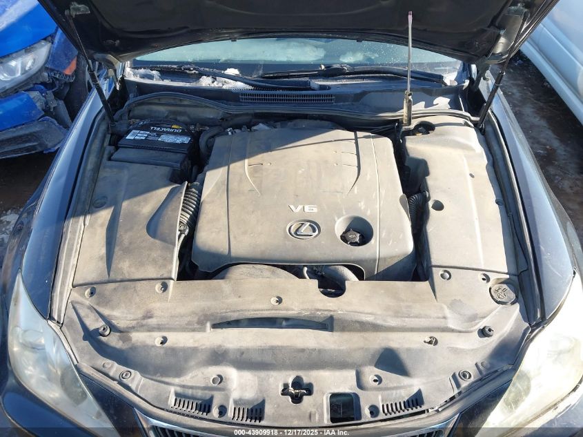 2007 Lexus Is 250 VIN: JTHCK262875015398 Lot: 43909918