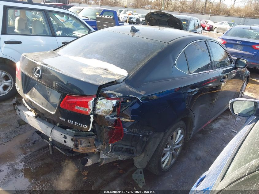 2007 Lexus Is 250 VIN: JTHCK262875015398 Lot: 43909918