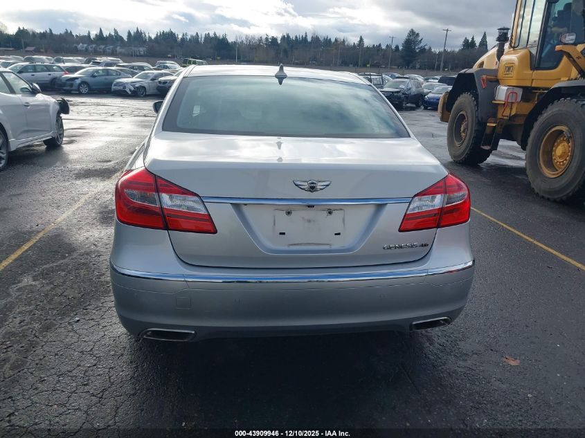 2012 Hyundai Genesis 4.6 VIN: KMHGC4DF5CU184405 Lot: 43909946