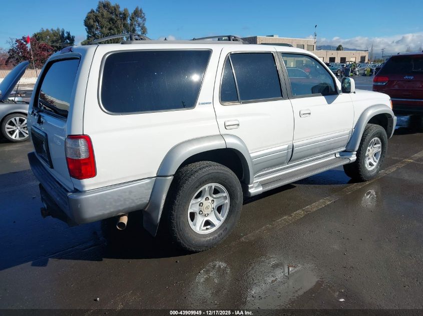 2000 Toyota 4Runner Limited V6 VIN: JT3HN87R5Y9031439 Lot: 43909949