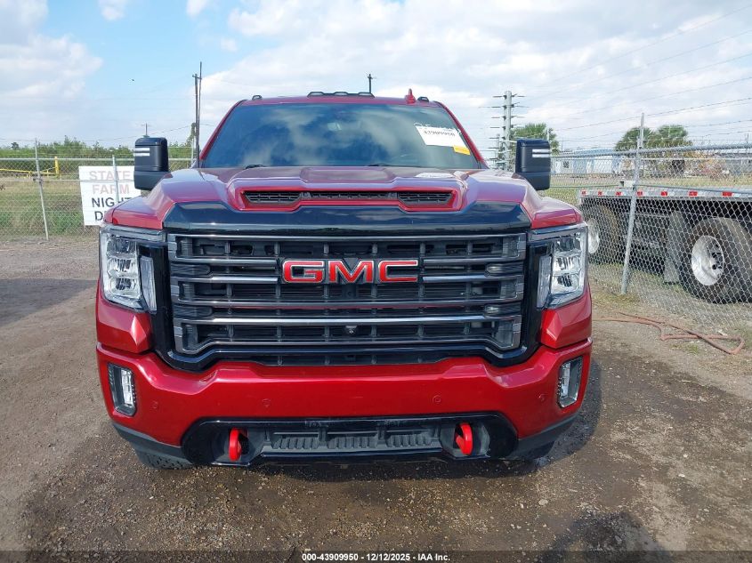 2022 GMC Sierra 2500Hd 4Wd Standard Bed At4 VIN: 1GT49PEY5NF257206 Lot: 43909950