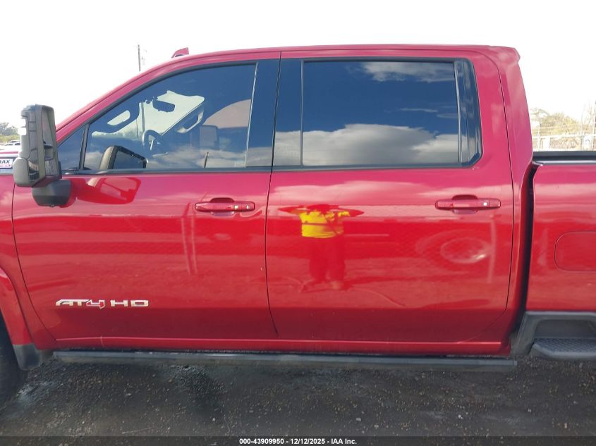 2022 GMC Sierra 2500Hd 4Wd Standard Bed At4 VIN: 1GT49PEY5NF257206 Lot: 43909950