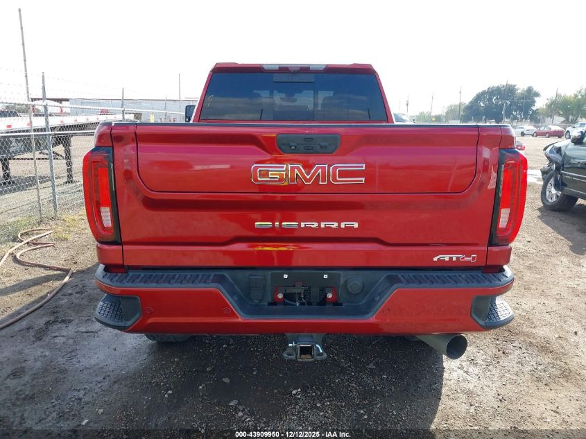 2022 GMC Sierra 2500Hd 4Wd Standard Bed At4 VIN: 1GT49PEY5NF257206 Lot: 43909950