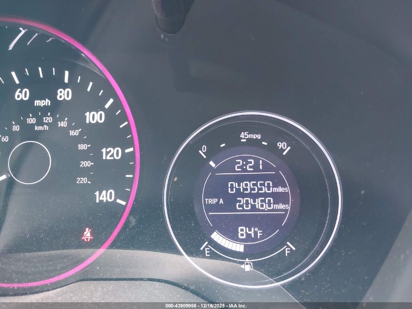 2019 Honda Hr-V Lx VIN: 3CZRU6H39KM719075 Lot: 43909956