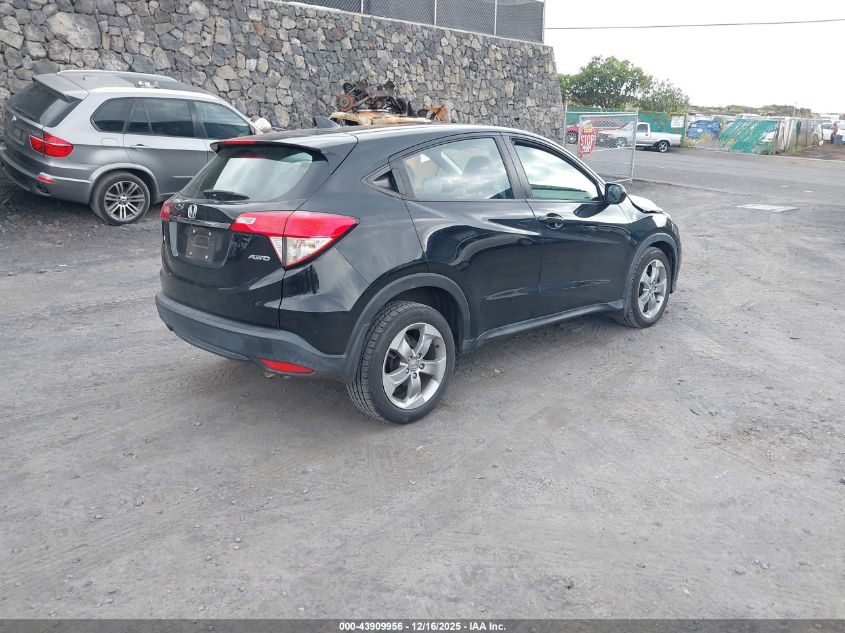 2019 Honda Hr-V Lx VIN: 3CZRU6H39KM719075 Lot: 43909956