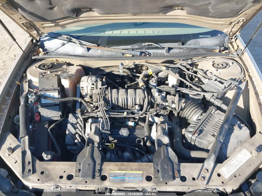 2004 Chevrolet Impala Ls VIN: 2G1WH52K649379508 Lot: 43909990