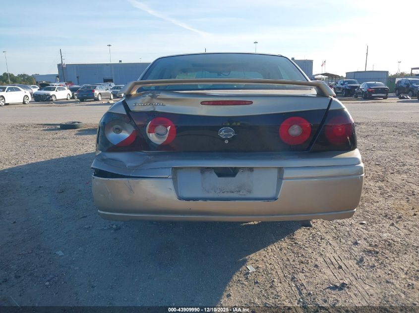 2004 Chevrolet Impala Ls VIN: 2G1WH52K649379508 Lot: 43909990