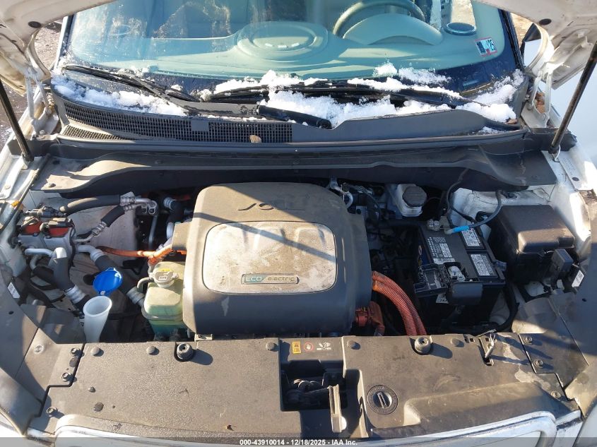 2016 Kia Soul Ev + VIN: KNDJX3AE5G7011492 Lot: 43910014