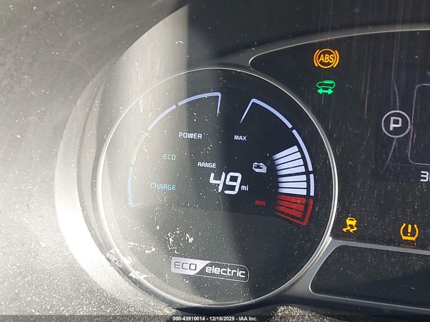 2016 Kia Soul Ev + VIN: KNDJX3AE5G7011492 Lot: 43910014