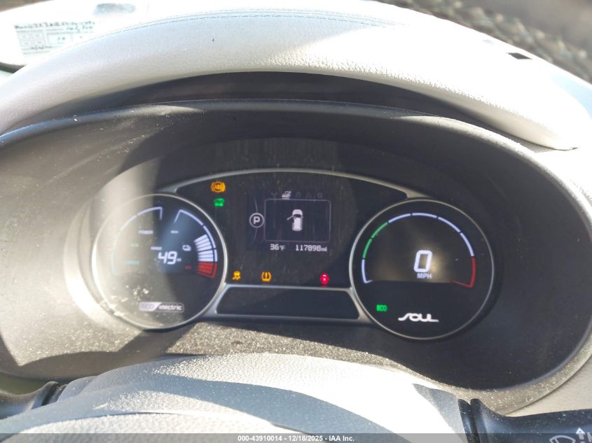 2016 Kia Soul Ev + VIN: KNDJX3AE5G7011492 Lot: 43910014