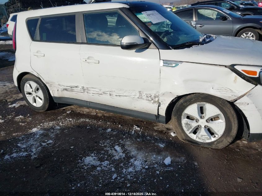 2016 Kia Soul Ev + VIN: KNDJX3AE5G7011492 Lot: 43910014