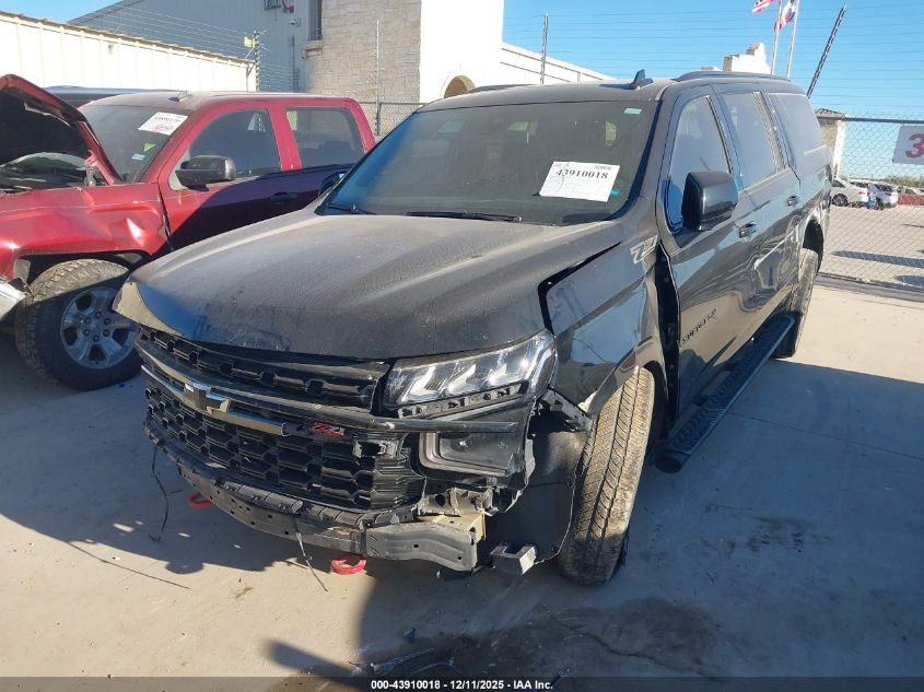 2021 Chevrolet Suburban 4Wd Z71 VIN: 1GNSKDKD5MR348282 Lot: 43910018