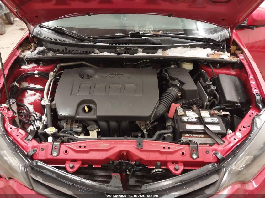 2016 Toyota Corolla Le VIN: 5YFBURHE4GP477256 Lot: 43910029