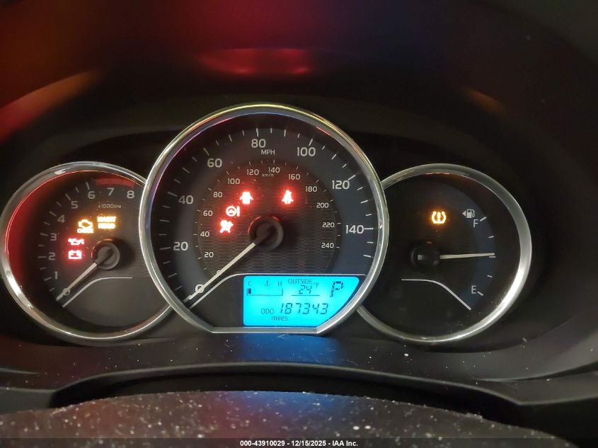 2016 Toyota Corolla Le VIN: 5YFBURHE4GP477256 Lot: 43910029