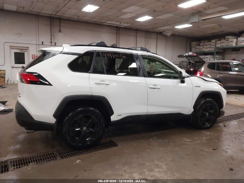 2019 Toyota Rav4 Hybrid Le VIN: JTMMWRFVXKD030108 Lot: 43910056