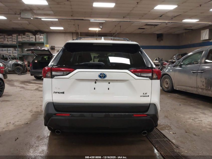 2019 Toyota Rav4 Hybrid Le VIN: JTMMWRFVXKD030108 Lot: 43910056